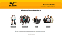 Tablet Screenshot of login.uniasselvipos.com.br
